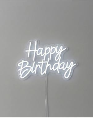 Happy Birthday Neon Tabela