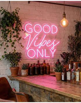Good Vibes Only Neon Tabela